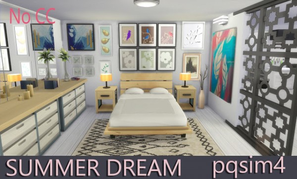  PQSims4: Dream Summer no CC