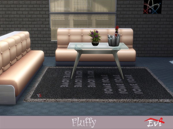  The Sims Resource: Fluffy rugs by evi