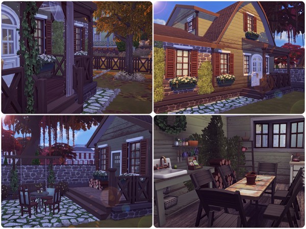  The Sims Resource: Gardening Cottage by Sooky