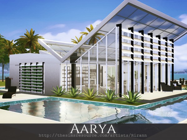  The Sims Resource: Aarya house by Rirann