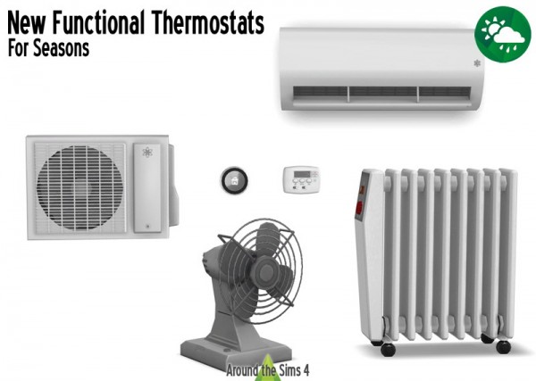  Around The Sims 4: Thermostats