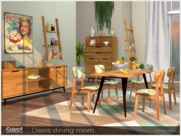  The Sims Resource: Oasis diningroom by Severinka