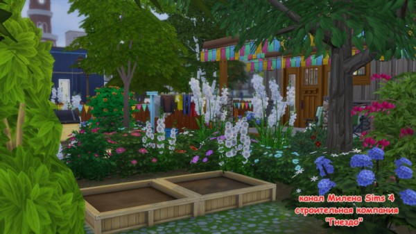  Sims 3 by Mulena: Swarm of bees house