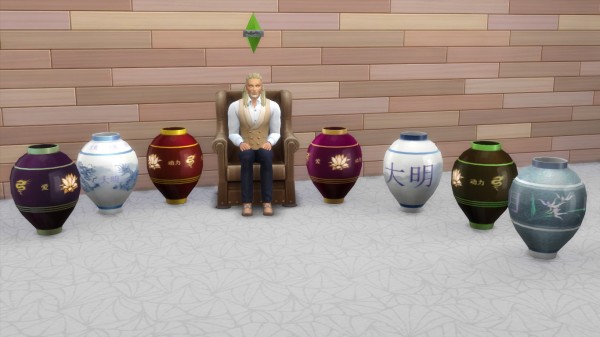  Mod The Sims: Ming Dynasty Vase   Extreme Luxuries by Atos