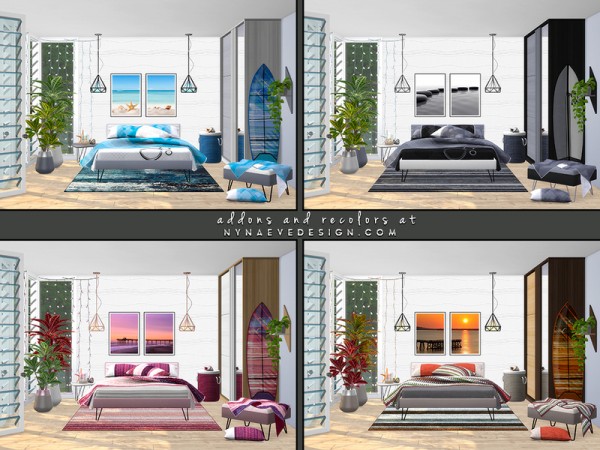  The Sims Resource: Erin Bedroom by NynaeveDesign