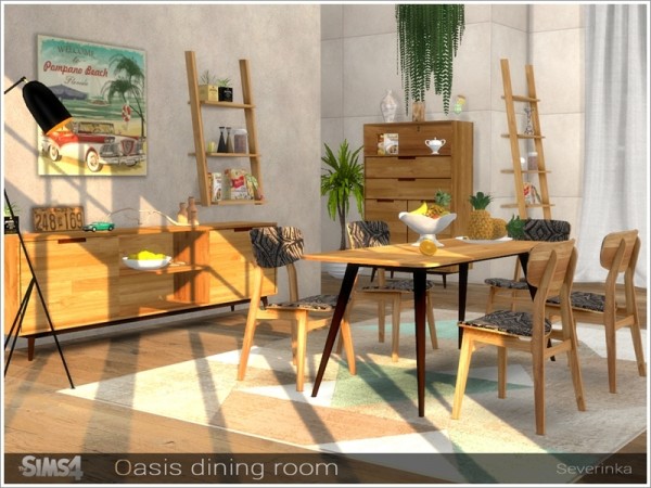  The Sims Resource: Oasis diningroom by Severinka