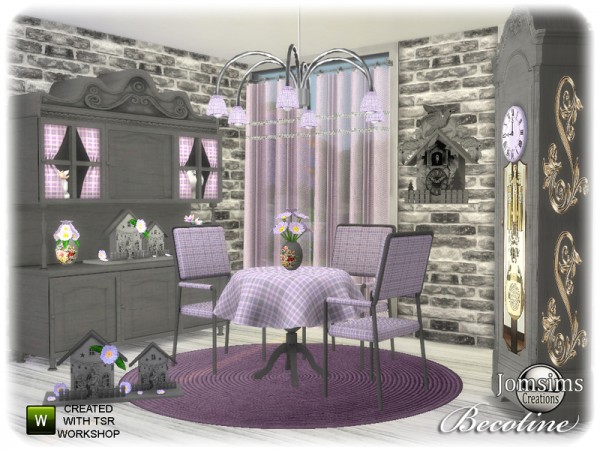  The Sims Resource: Becotine diningroom by jomsims