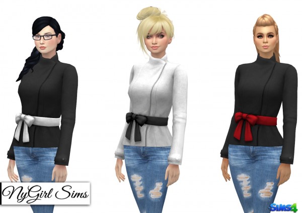  NY Girl Sims: Shortened Bow Jacket