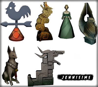  Jenni Sims: Statues Dragon