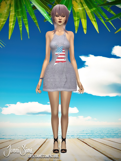  Jenni Sims: Dress On Vacation