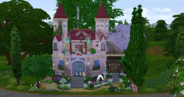  Studio Sims Creation: Chateau Elven