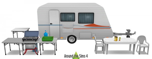  Around The Sims 4: Caravan and more camping items