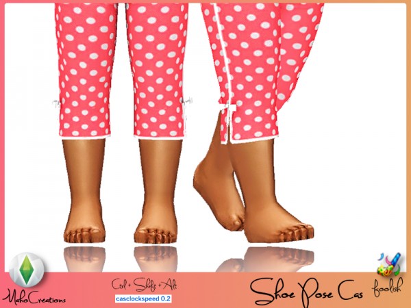  The Sims Resource: Shoe Pose CAS by MahoCreations