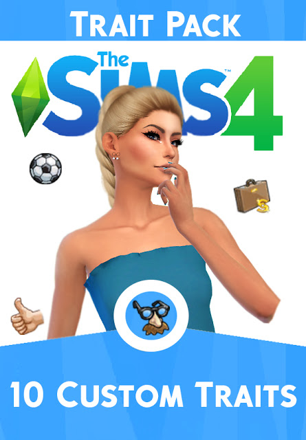  MSQ Sims: 10 Custom trairs pack