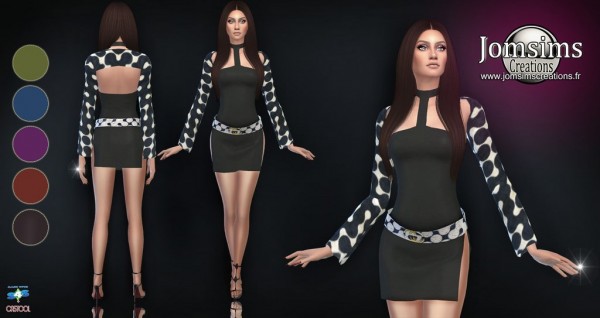  Jom Sims Creations: Unya dress