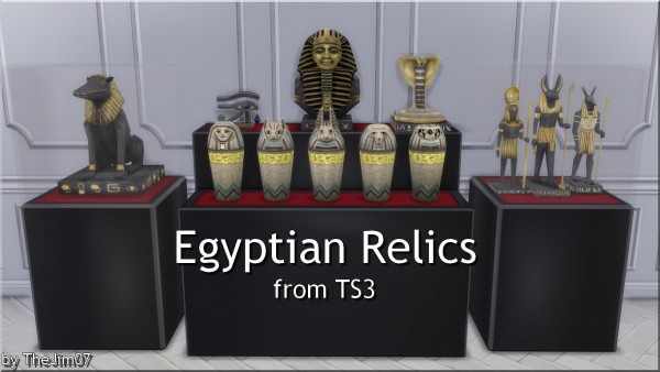  Mod The Sims: Egyptian Relics by TheJim07