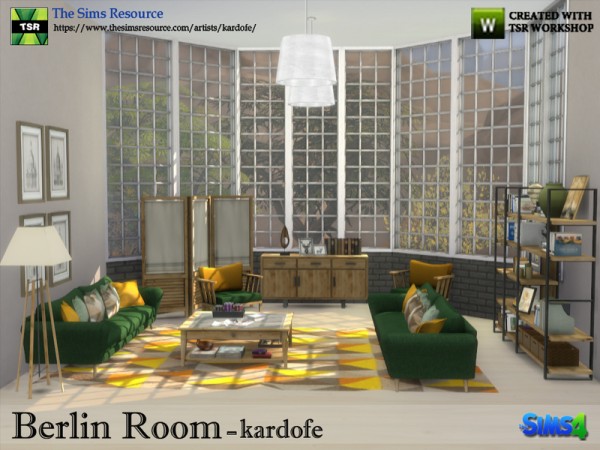  The Sims Resource: Berlin Room by kardofe