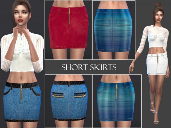  The Sims Resource: Short skirt by Sims House