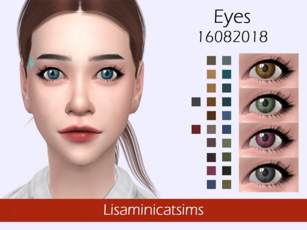  The Sims Resource: Eyes 16082018 by Lisaminicatsims