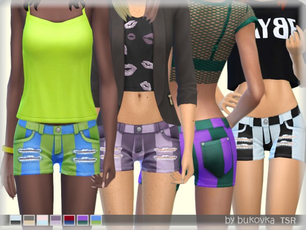  The Sims Resource: Shorts and Stripe