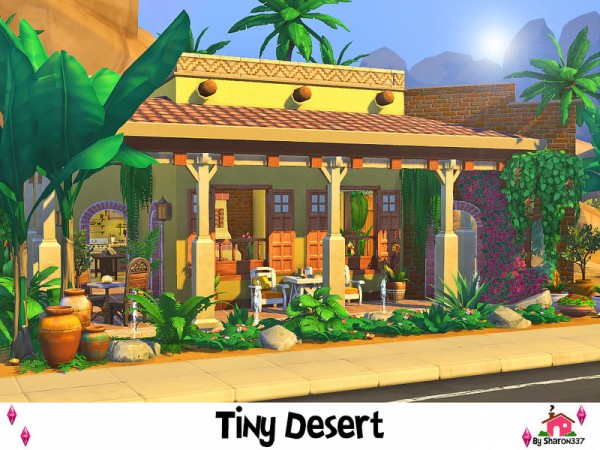  The Sims Resource: Tiny Desert house   Nocc by sharon337