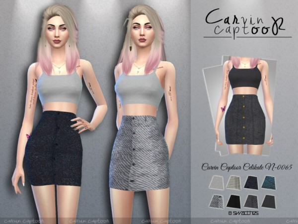  The Sims Resource: N 0065 skirt by carvin captoor