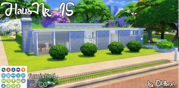  All4Sims: House 15 by Oldbox
