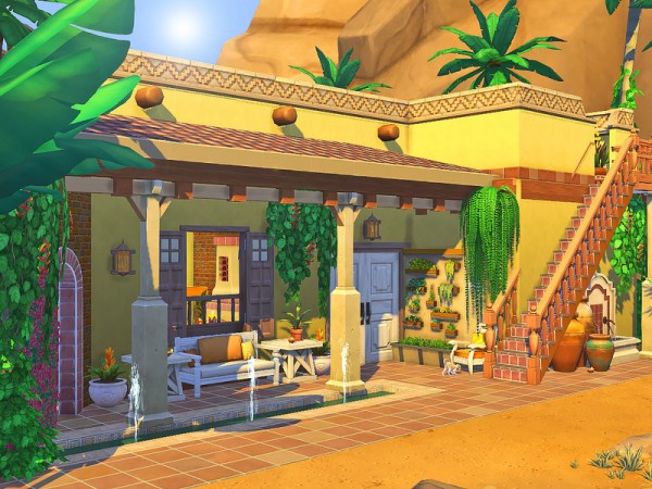  The Sims Resource: Tiny Desert house   Nocc by sharon337