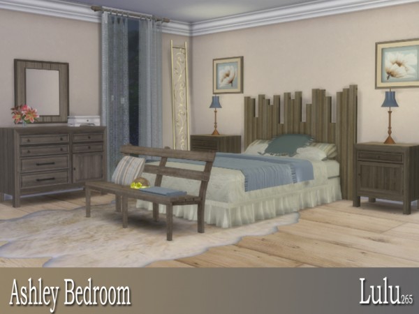  The Sims Resource: Ashley Bedroom Set by Lulu265