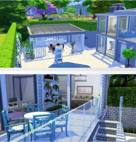  All4Sims: House 15 by Oldbox