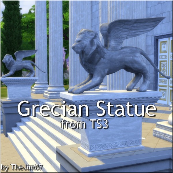  Mod The Sims: Grecian Statue  by TheJim07