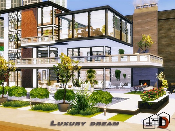  The Sims Resource: Luxury dream house by Danuta720