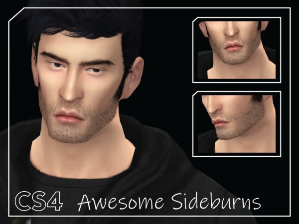  The Sims Resource: Awesome Sideburns by Choi Sims 4