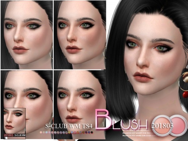  The Sims Resource: Blush 201803 by S Club