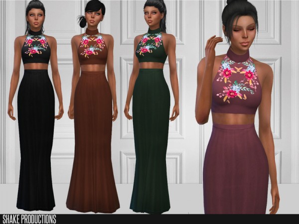  The Sims Resource: Gown 155 by ShakeProductions