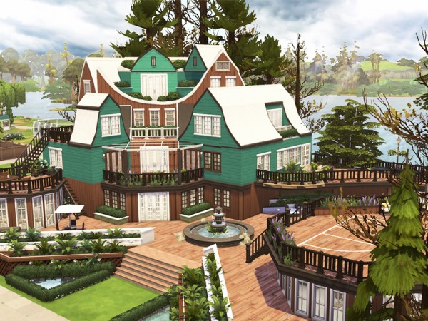  The Sims Resource: Emerald Estate house by hoanglap