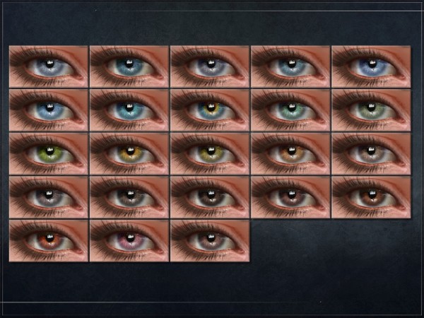  The Sims Resource: Dipolar Eyes by RemusSirion