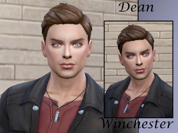  The Sims Resource: Dean Winchester by Sims House