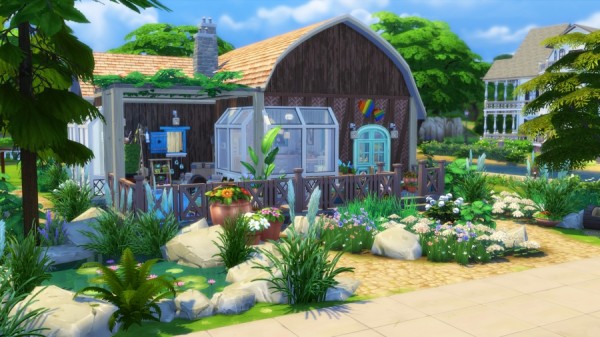 Sims Artists: The bucolic barn