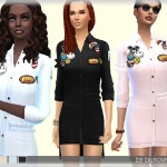 Pure Sims: Sunflower Summer Dress • Sims 4 Downloads
