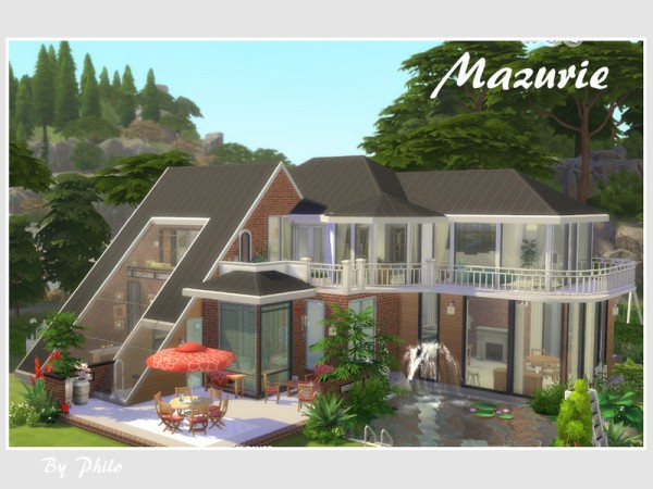  The Sims Resource: Mazurie house No CC by philo