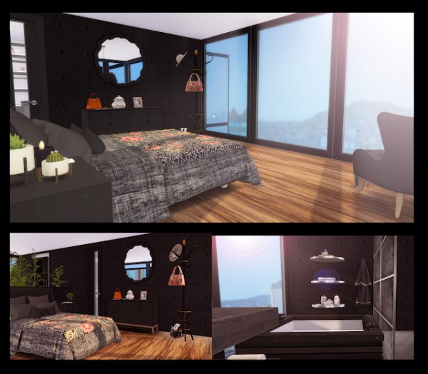 Liily Sims Desing: Black House