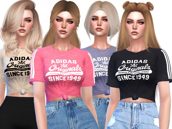  The Sims Resource: Originals T shirts by Pinkzombiecupcakes