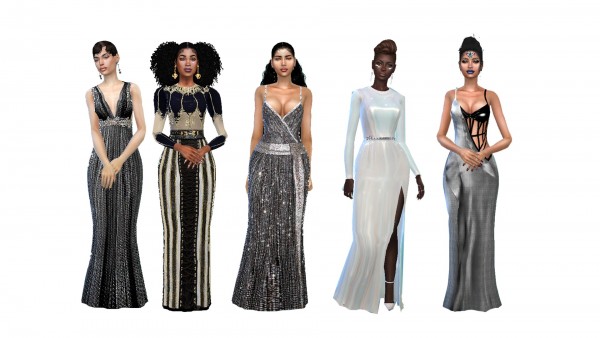  Dreaming 4 Sims: Gowns