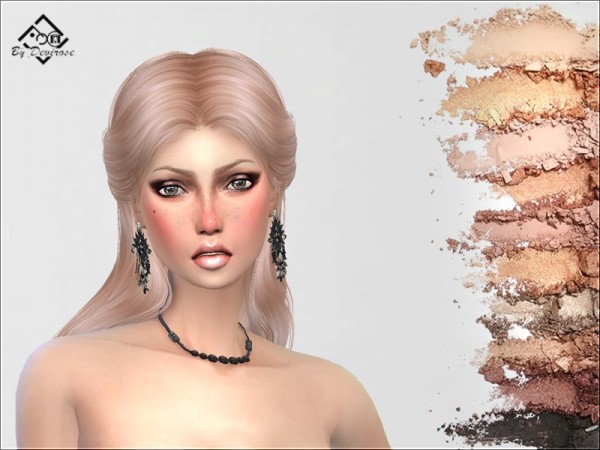  The Sims Resource: Cassia Eyeshadow by Devirose