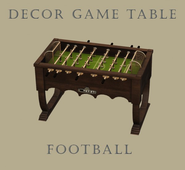  Leo 4 Sims: Game table