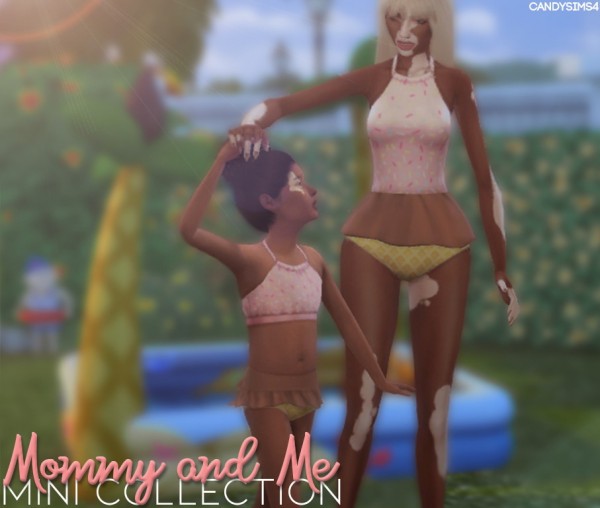  Candy Sims 4: Mommy and me mini collection