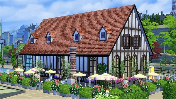  Mod The Sims: Best Lakeside Cafe by helene912