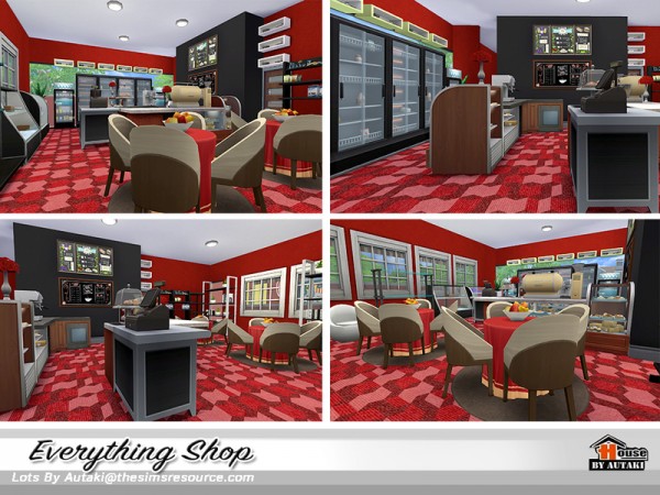  The Sims Resource: Everything Shop by Autaki
