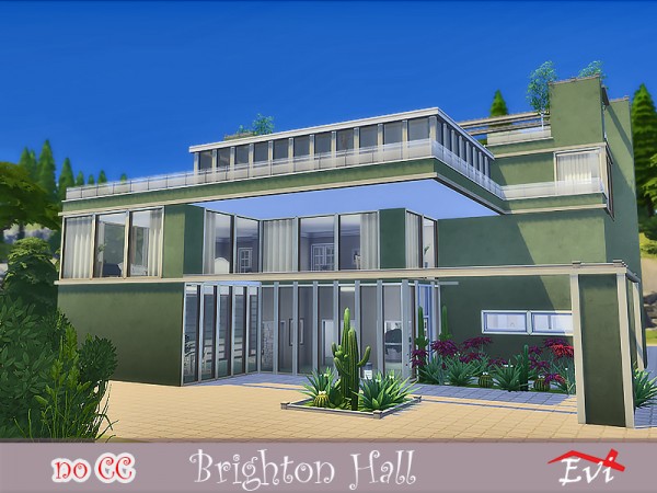  The Sims Resource: Brighton Hall by Evi